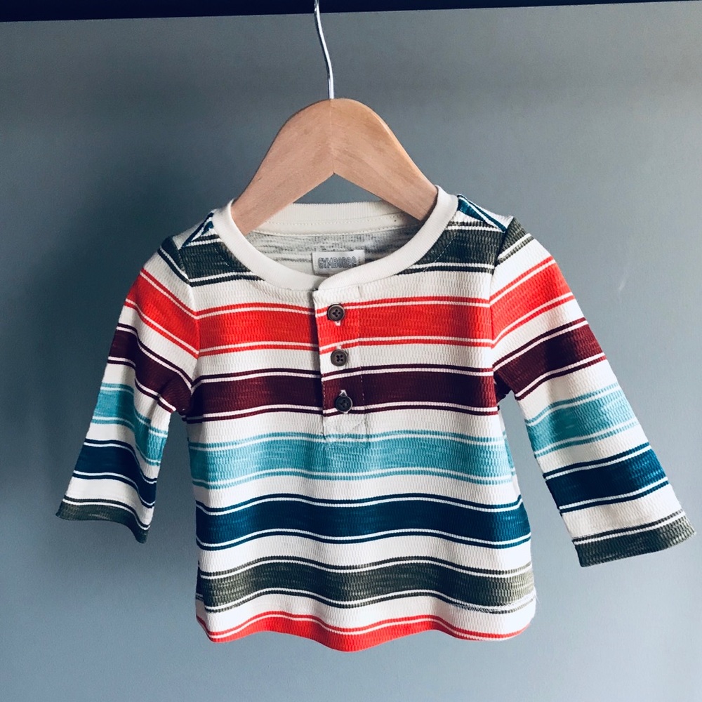 Gymboree 0-3 Months Long Sleeve Henley